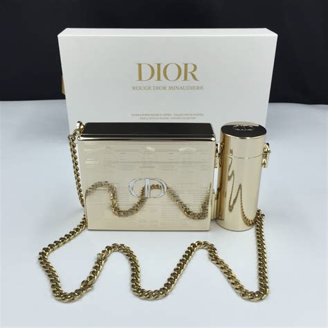 dior minaudière bag|Dior minaudiere lipstick.